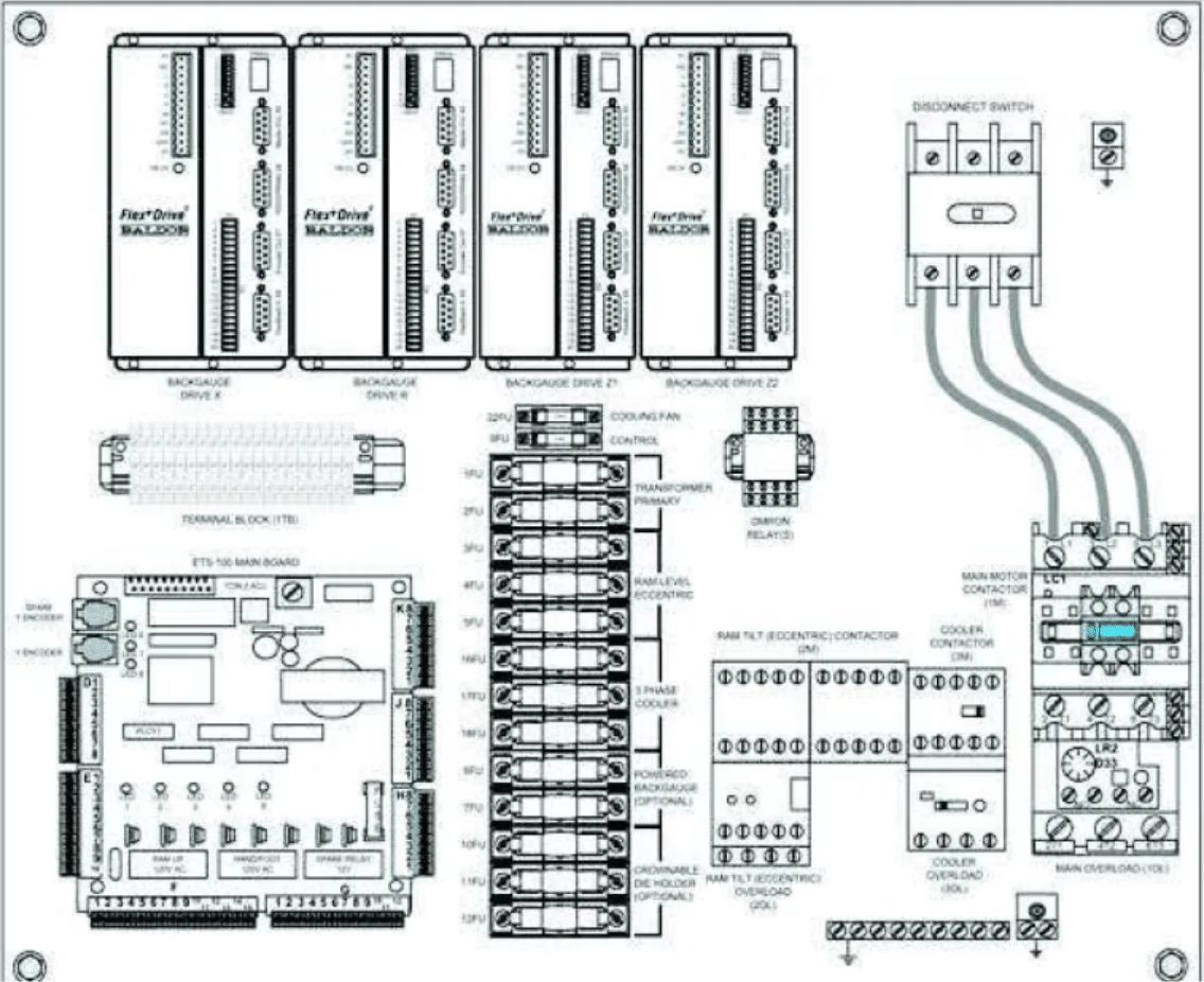 Diagram Electrical Wiring Diagrams For Presses