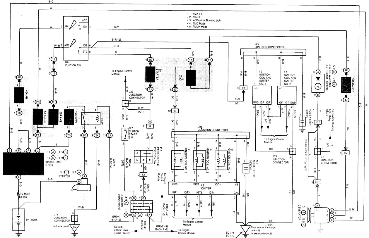 Diagram Engine Diagram For A 1993 Toyota Corolla