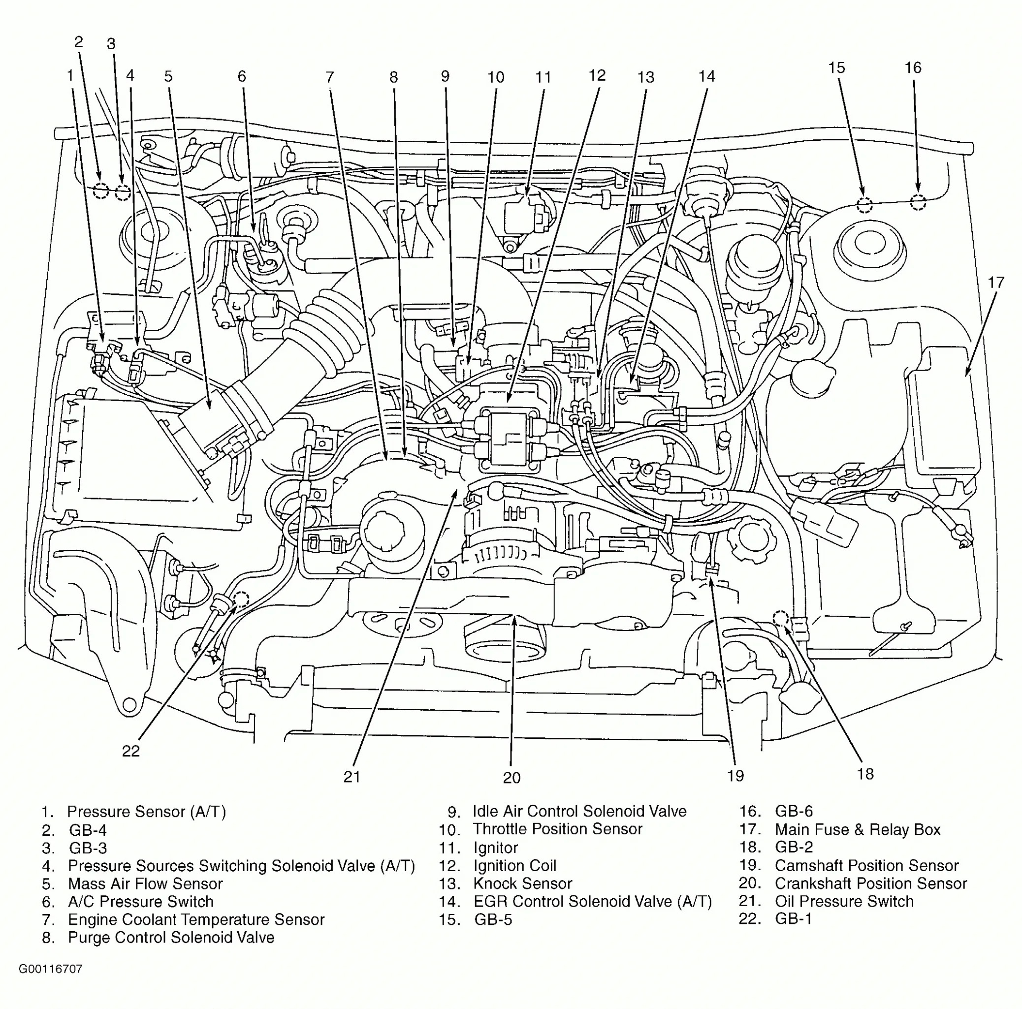 Diagram Engine Subaru Outback 2004 Diagram Engine Subaru Out