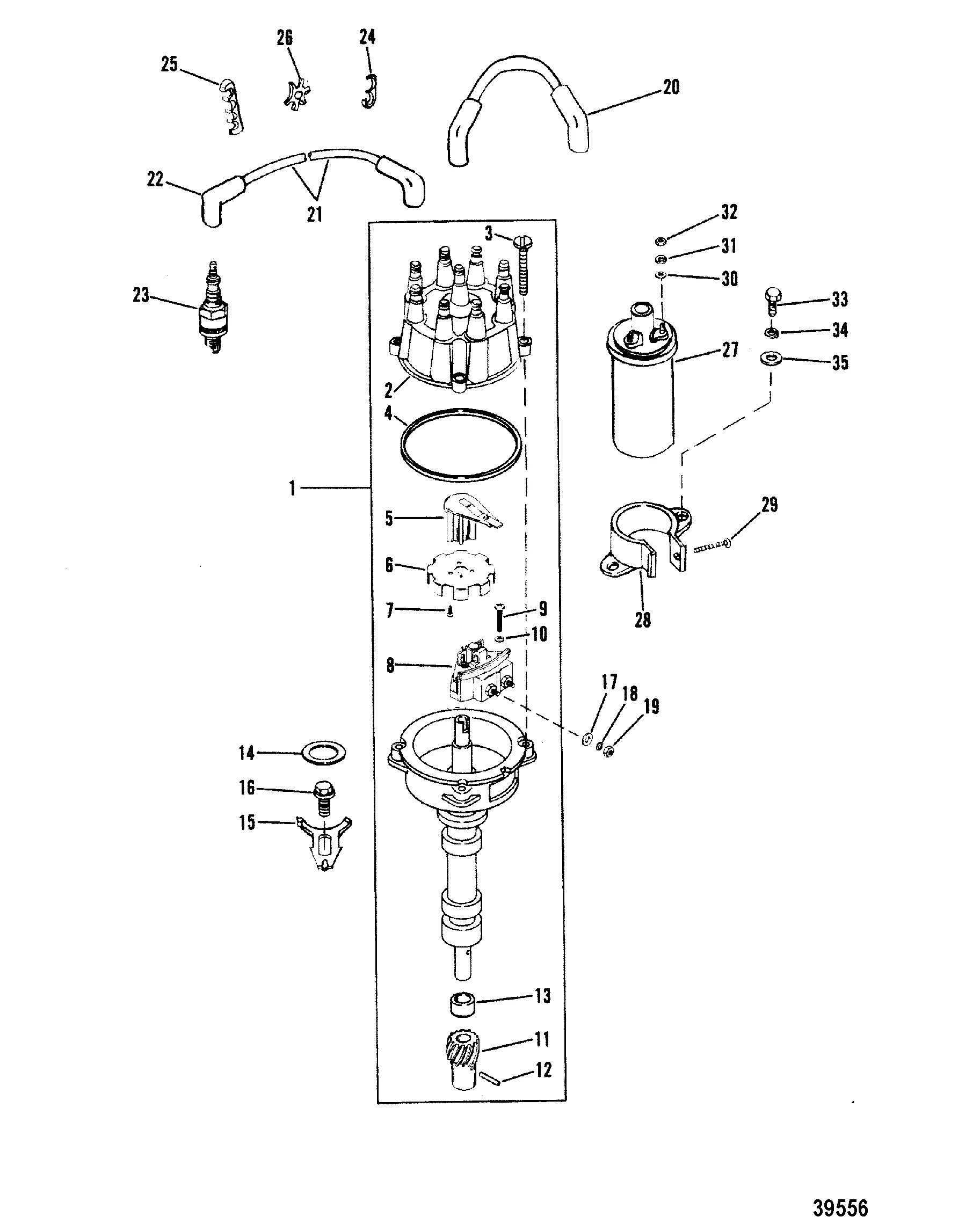 Diagram Engine Wiring Diagramm Mercruiser 898