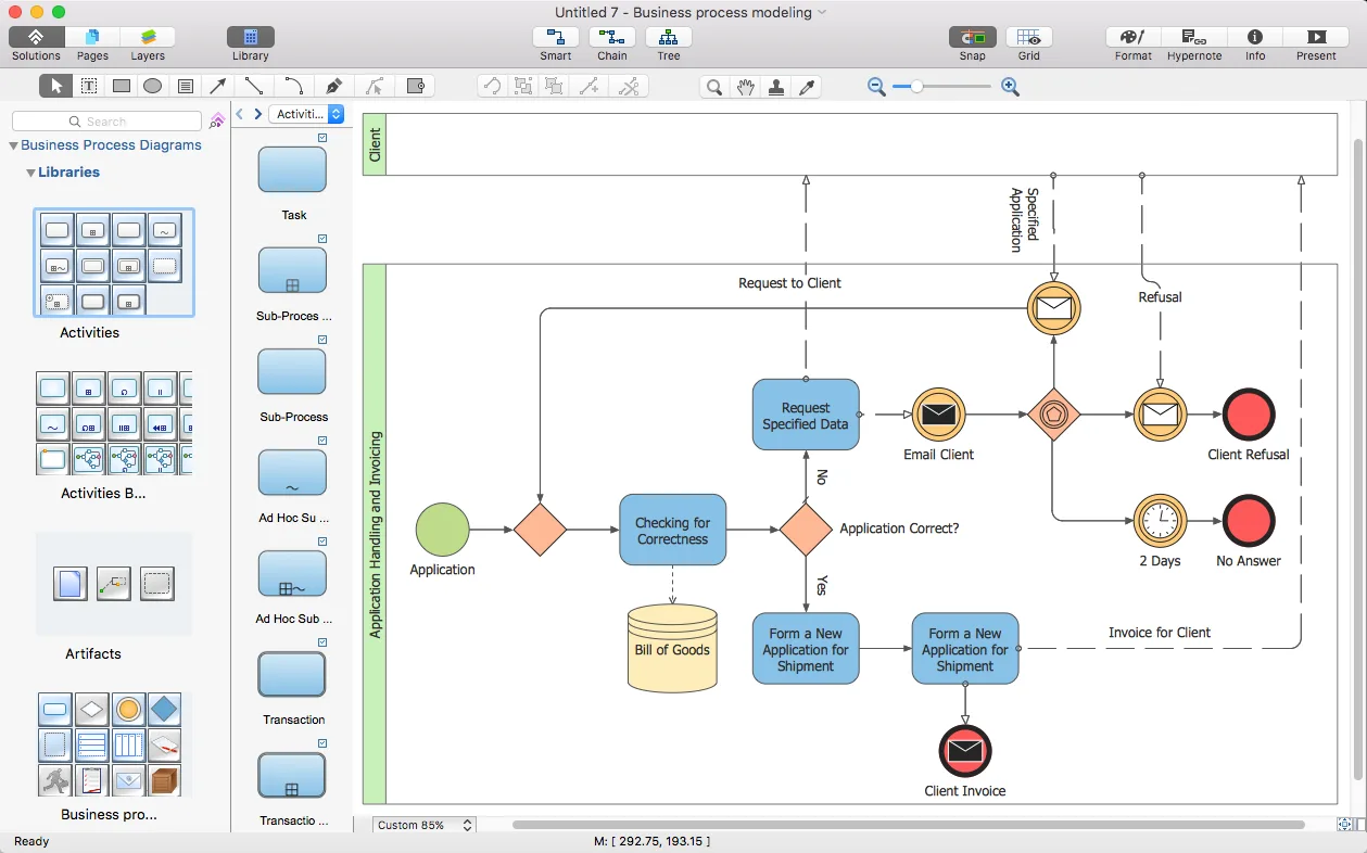Diagram Er Diagrams Visio