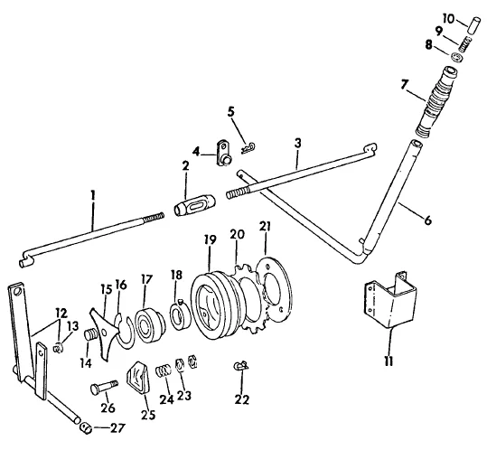 Diagram Farmall Cub Clutch Diagram