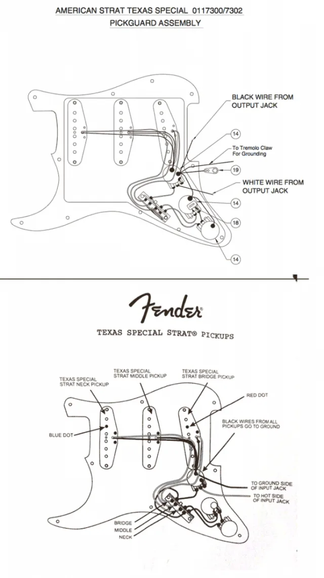 Diagram Fender Telecaster Texas Special Pickups Wiring Diagram