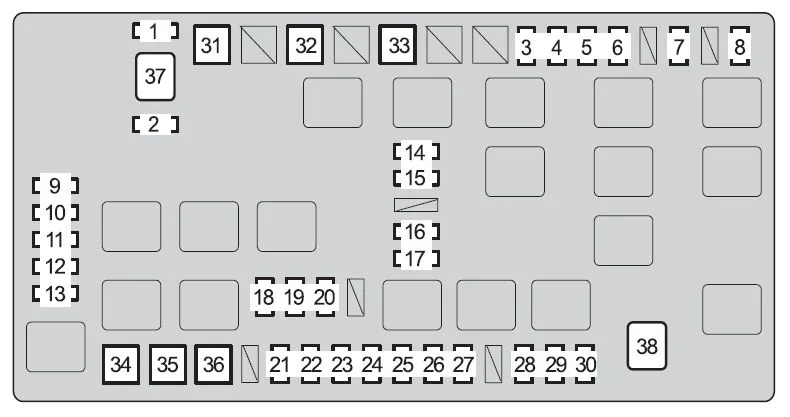 Diagram Fj Cruiser Engine Compartment Diagram