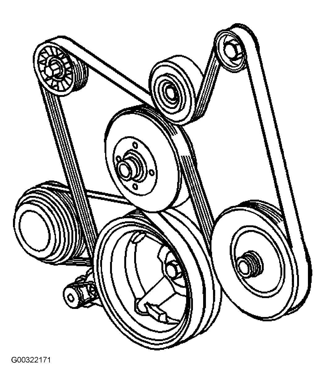 Diagram For A Serpentine Belt For 2006 Chevy Express Chevy 3