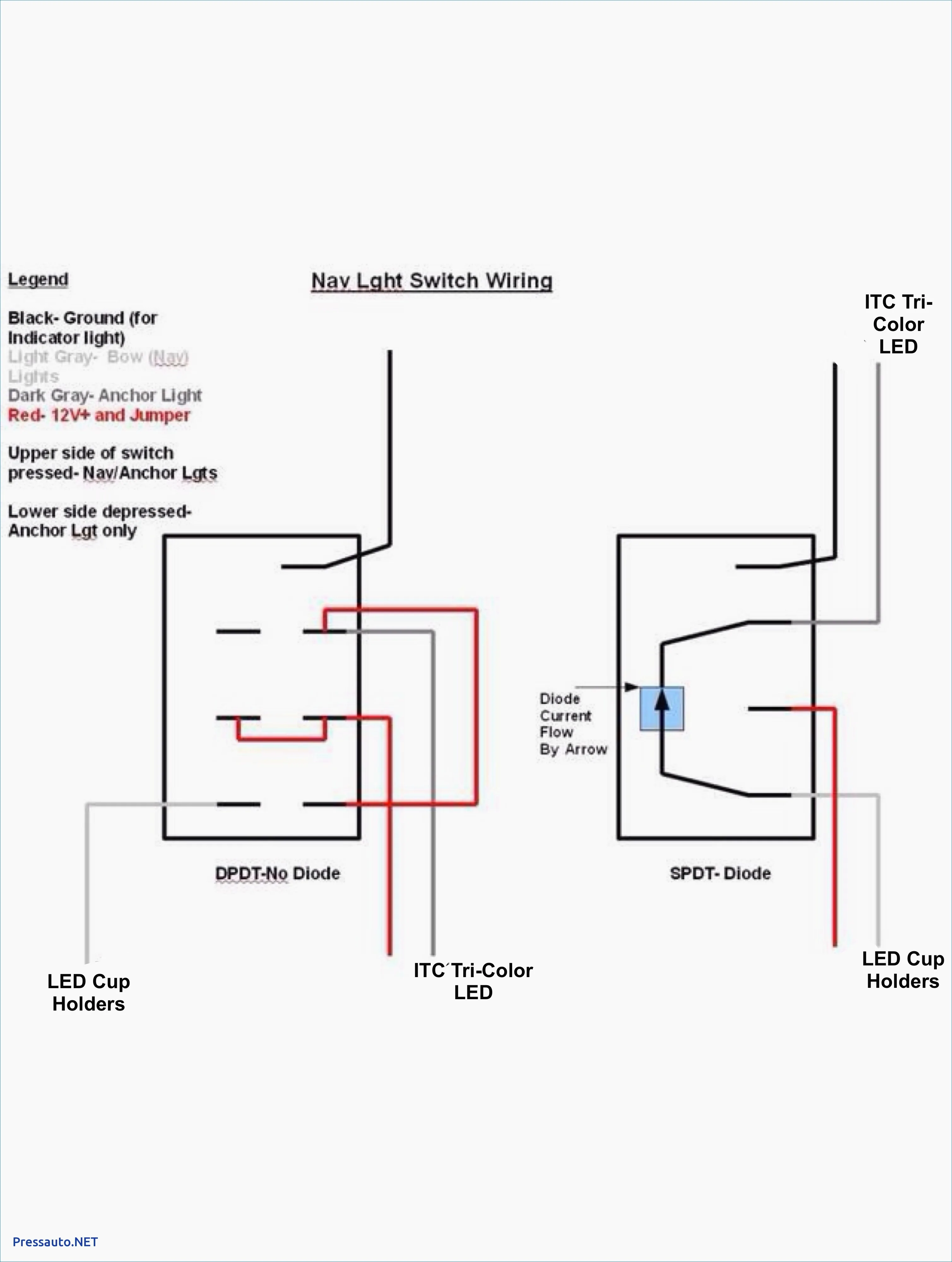 Diagram For A Triple Rocker Switch Wiring Diagrams