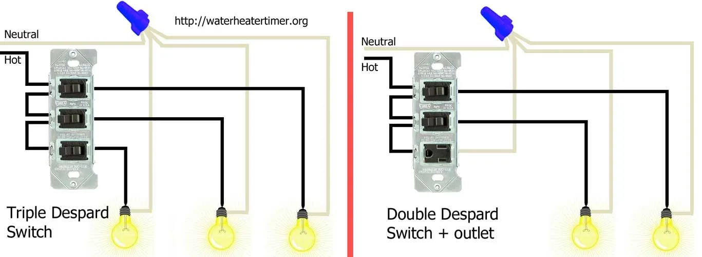 Diagram For A Triple Rocker Switch Wiring Diagrams