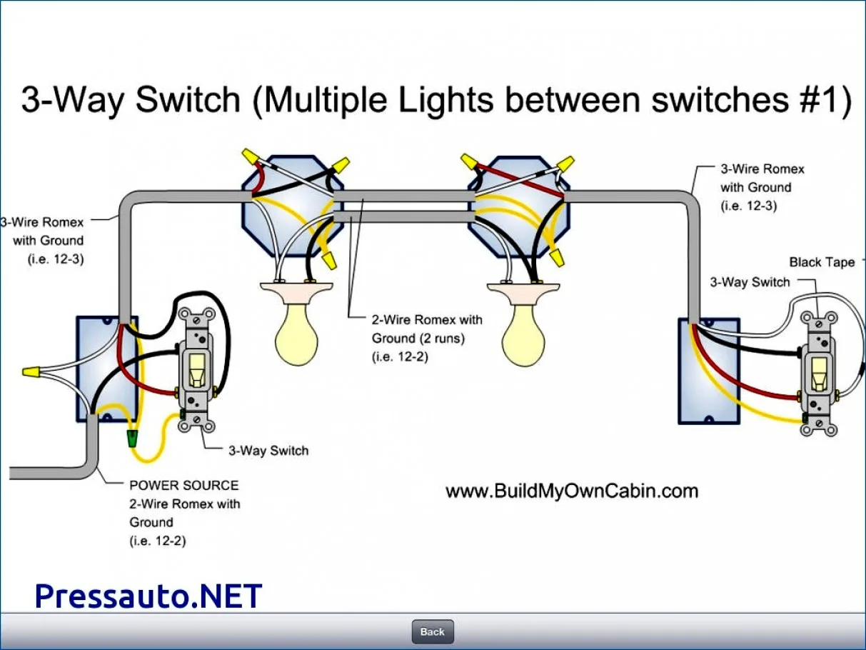Diagram For Wiring A 3 Way Light Switch Wiring Diagram For A