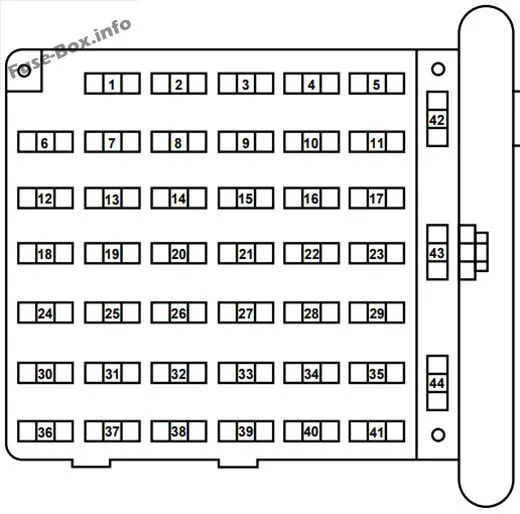 Diagram Ford E Series Fuse Diagram