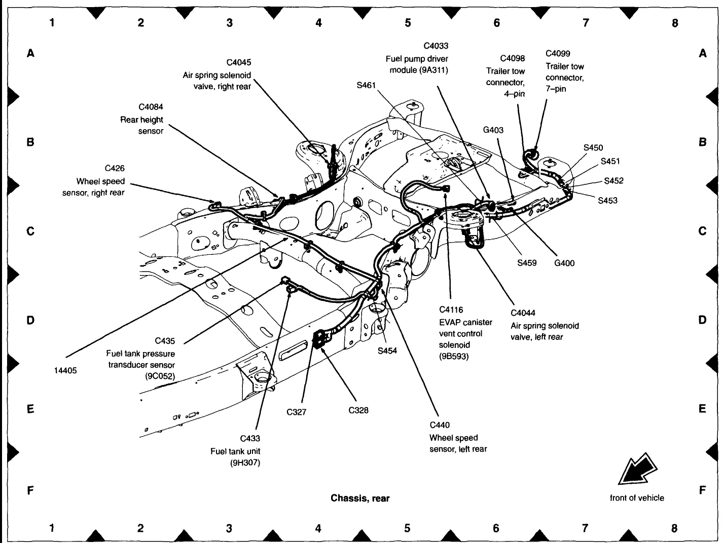 Diagram Ford Excursion Fuel Tank Diagram
