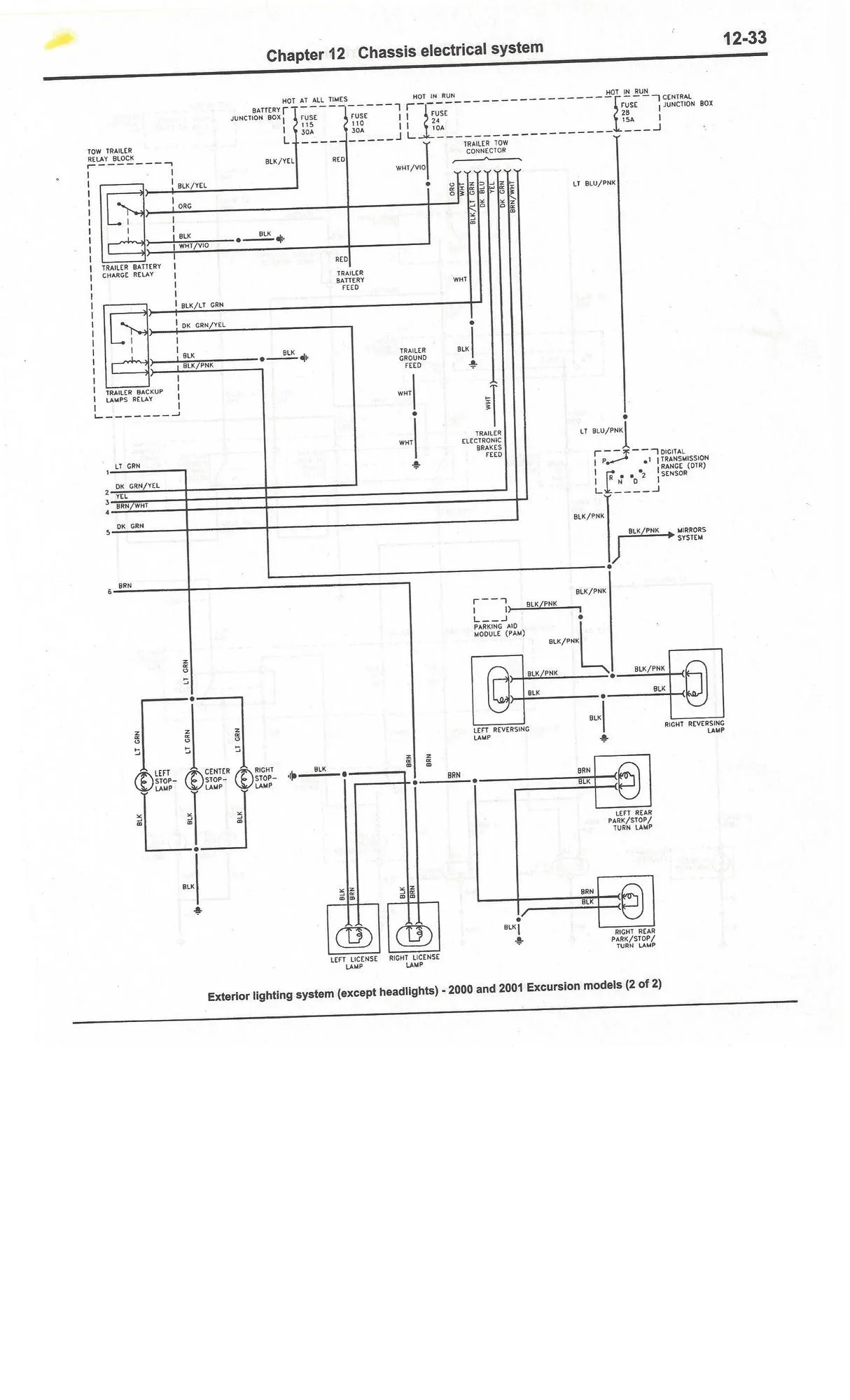 Diagram Ford Excursion Wiring Diagram Window