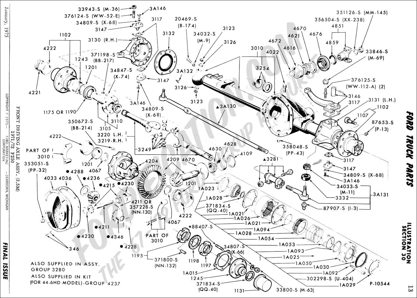 Diagram Ford F 250 Front Axle Diagram