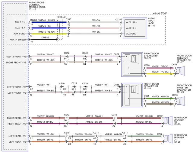 Diagram Ford Fiesta Audio Wiring Diagram