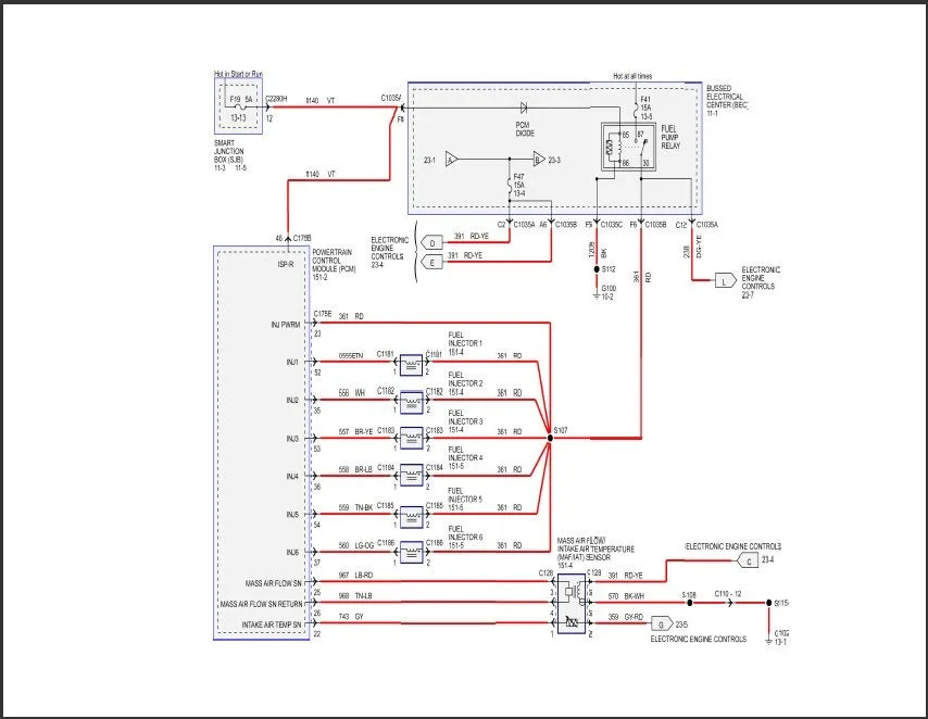 Diagram Ford Focus Maf Sensor Wiring Diagram