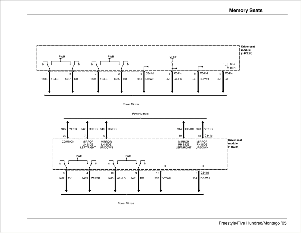 Diagram Ford Freestyle Wiring Diagrams