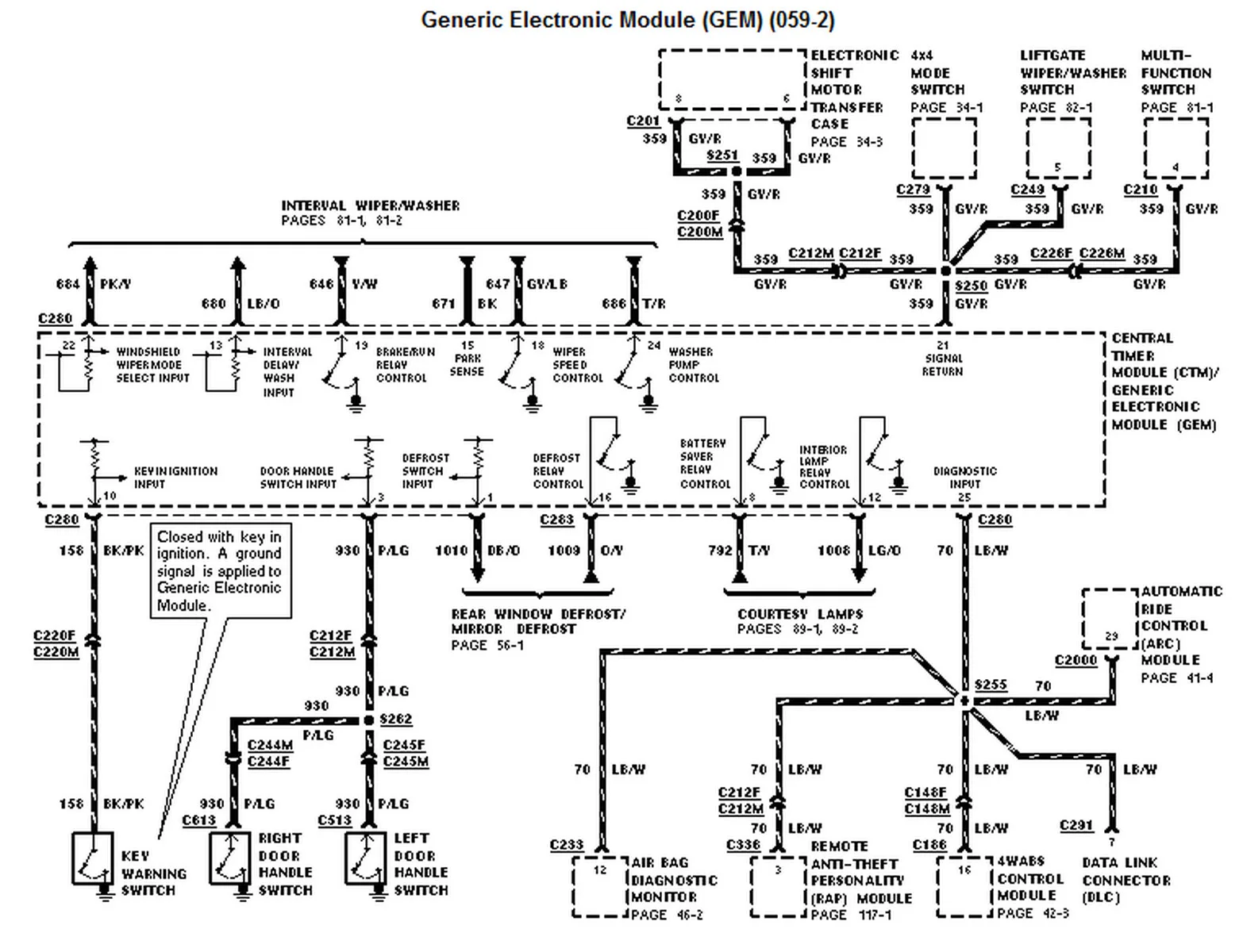 Diagram Ford Ranger Transfer Case Wiring Diagram