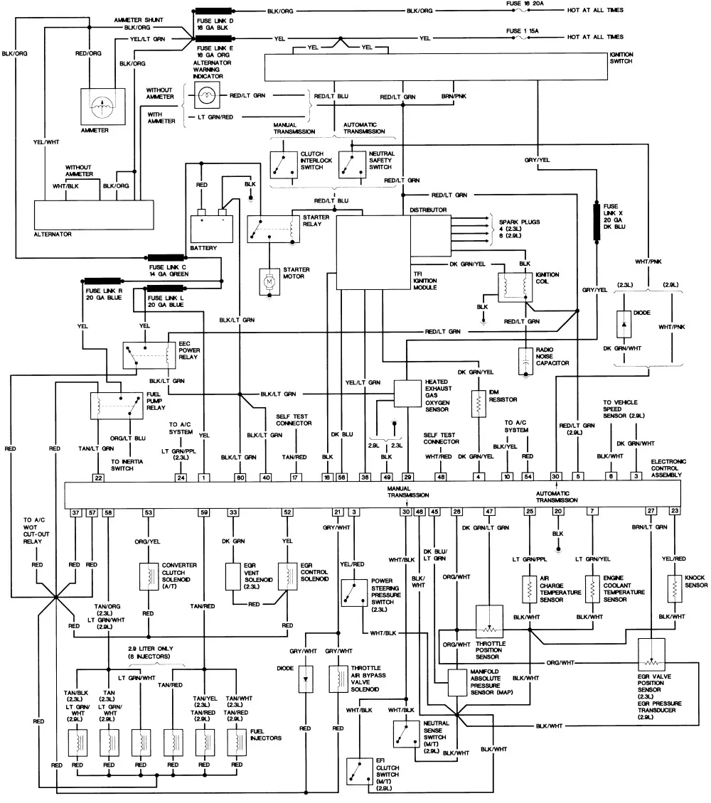 Diagram Ford Ranger Wiring Diagrams Pdf