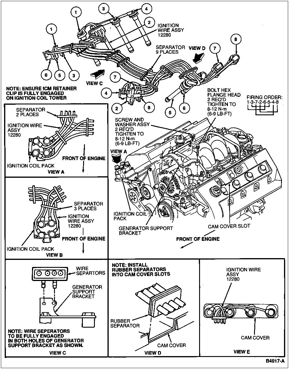 Diagram Ford Spark Plug Wiring Diagram Schematic