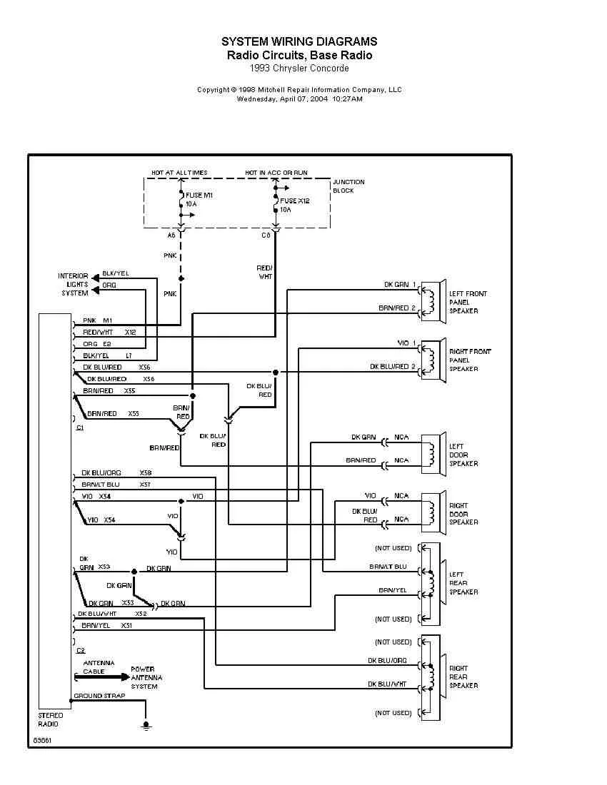 Diagram Ford Thunderbird Radio Wiring Diagram