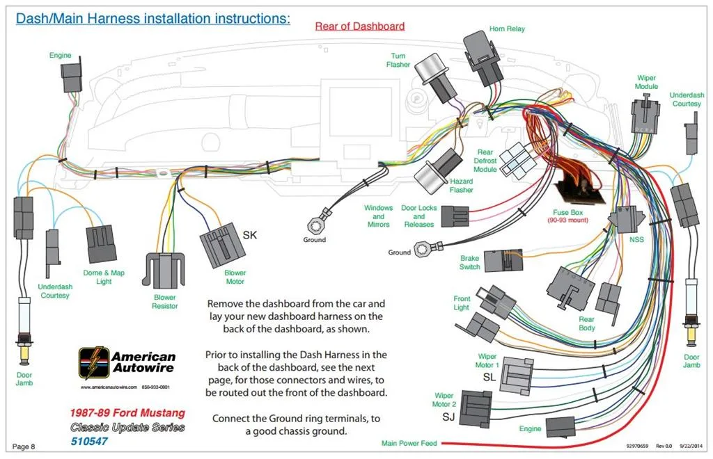 Diagram Fox Body Mustang Wiring Diagram