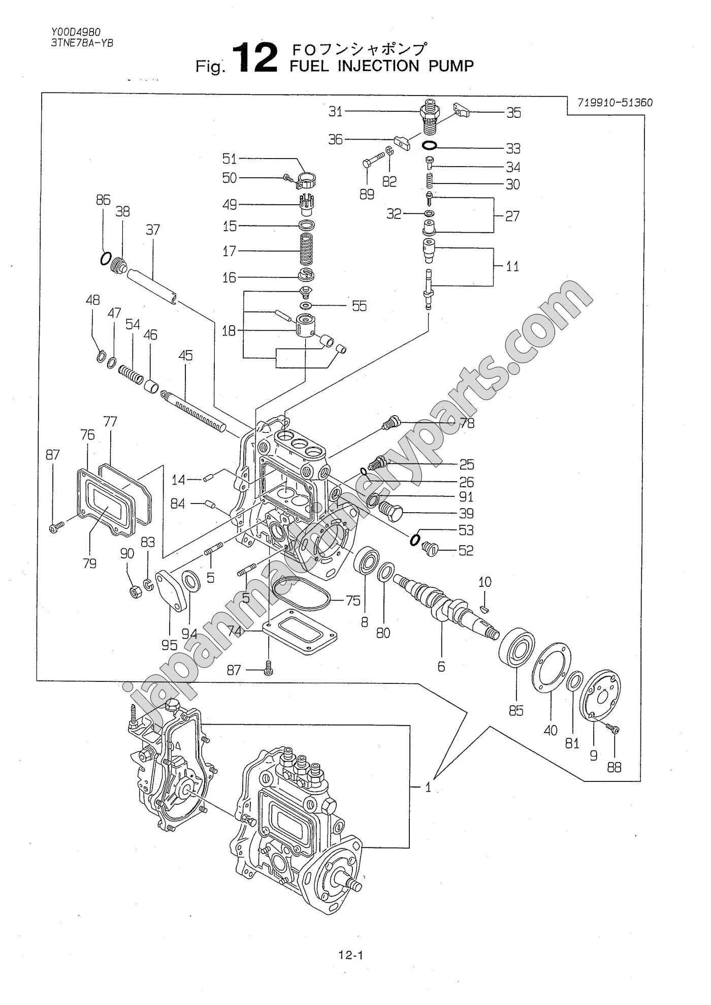 Diagram Fuel Injection Pump Wiring Diagram