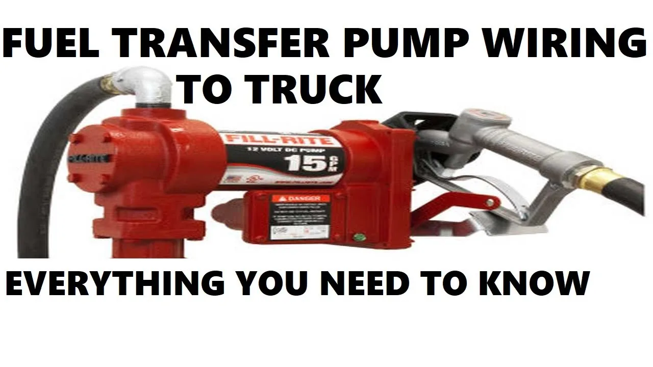 Diagram Fuel Transfer Pump Wiring Diagram