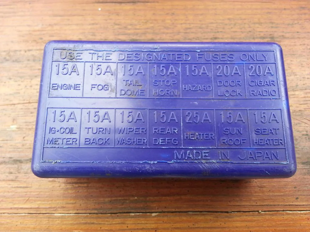 Diagram Fuse Box Diagram 1995 Geo Tracker Convertible