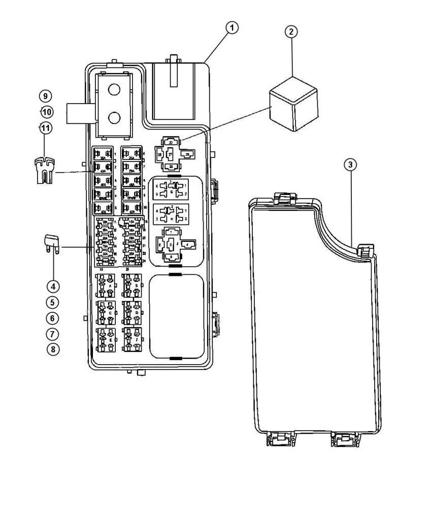 Diagram Fuse Box Diagram Dodge Caliber 2006 Wiring Diagram