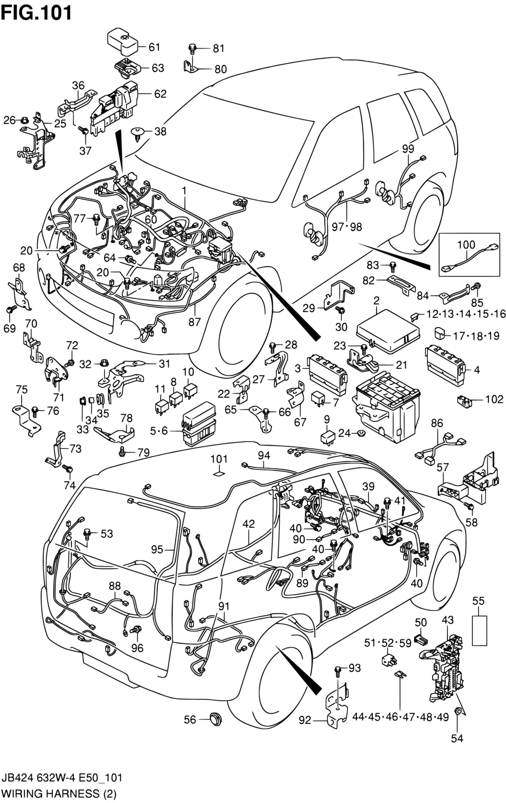 Diagram Fuse Box Diagram For 1999 Suzuki Grand Vitara