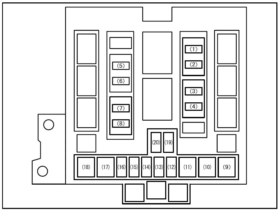 Diagram Fuse Box Diagram For 1999 Suzuki Grand Vitara