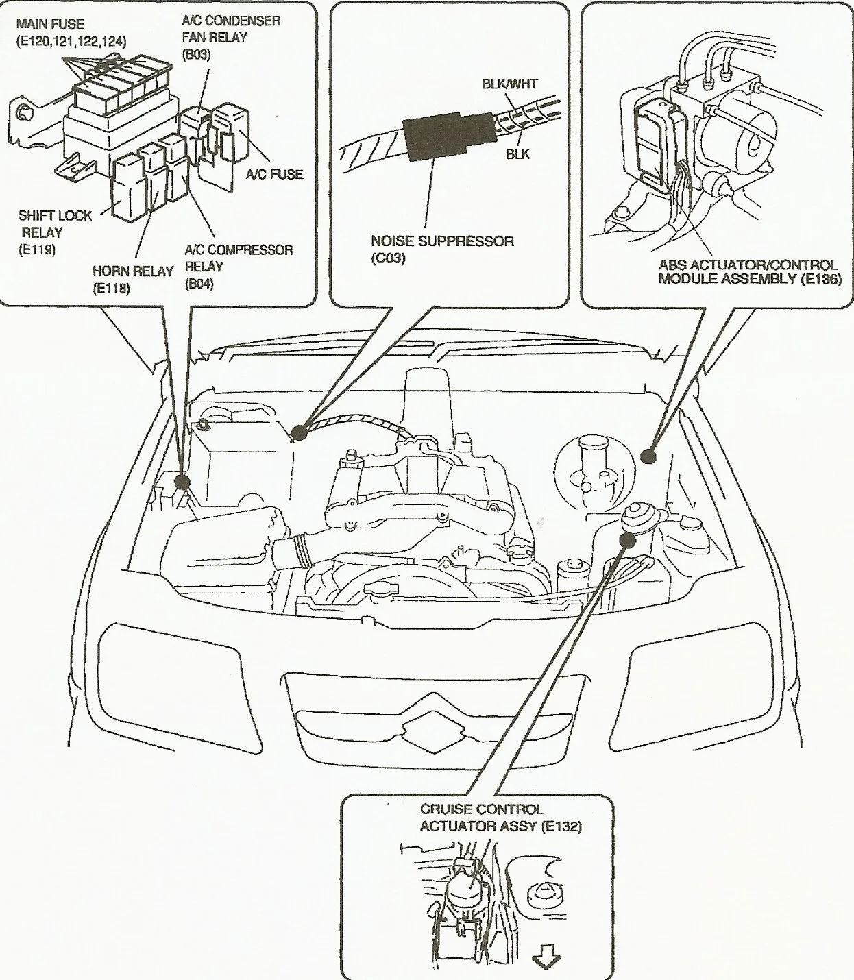 Diagram Fuse Box Diagram For 1999 Suzuki Grand Vitara