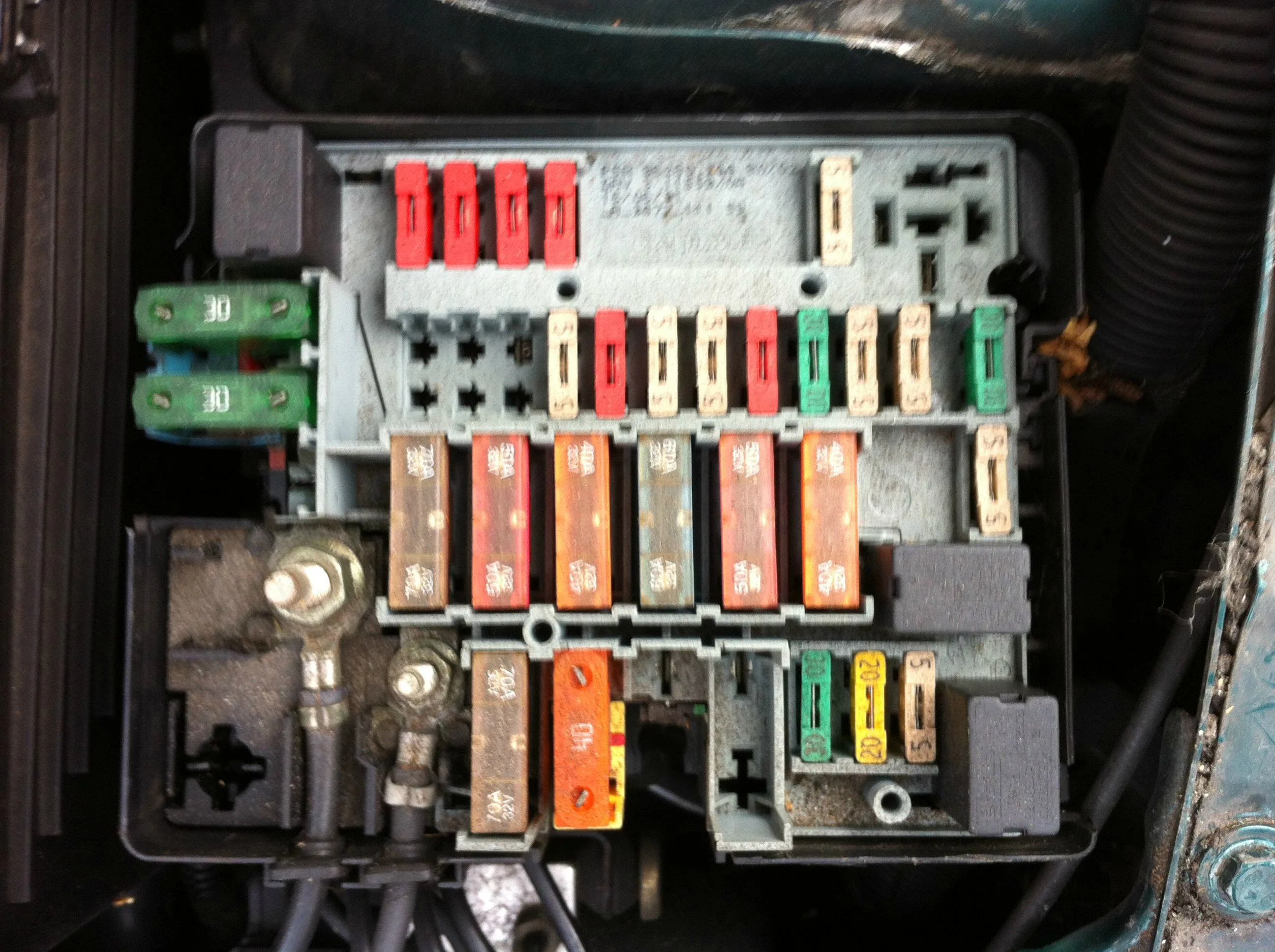 Diagram Fuse Box Diagram Peugeot 206