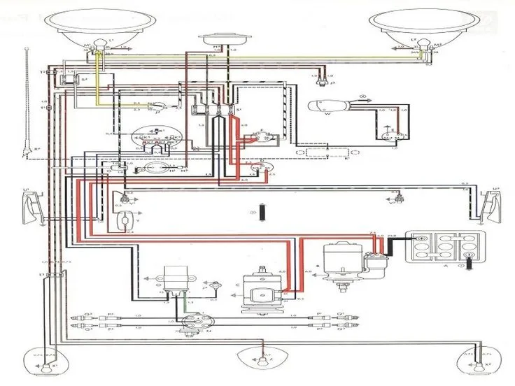 Diagram Fuse Diagram For 1979 Vw Super Beetle