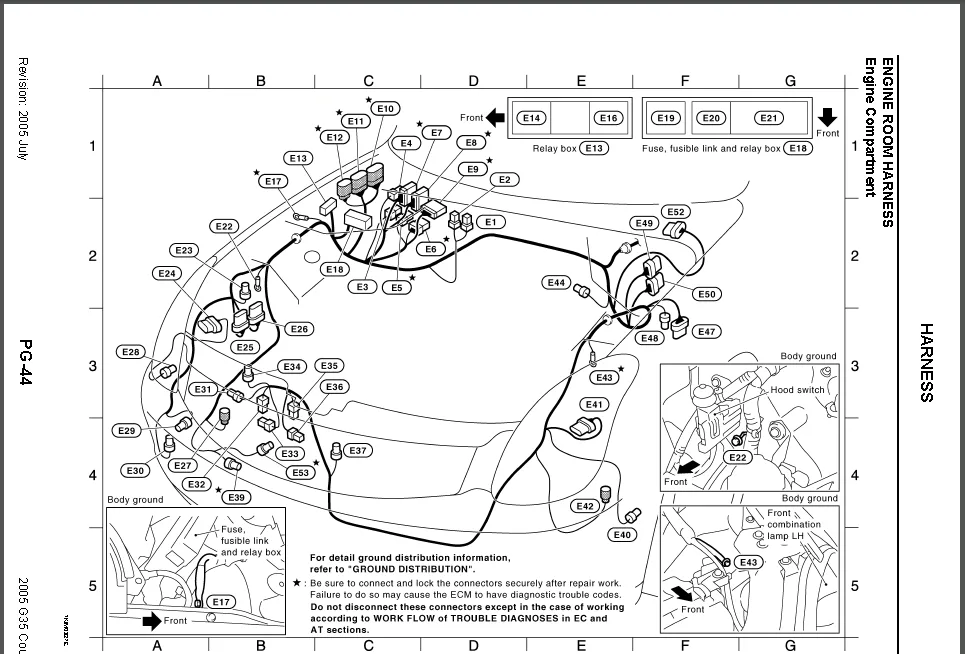 Diagram Fx35 Infiniti Wiring Harness Connectors Diagram