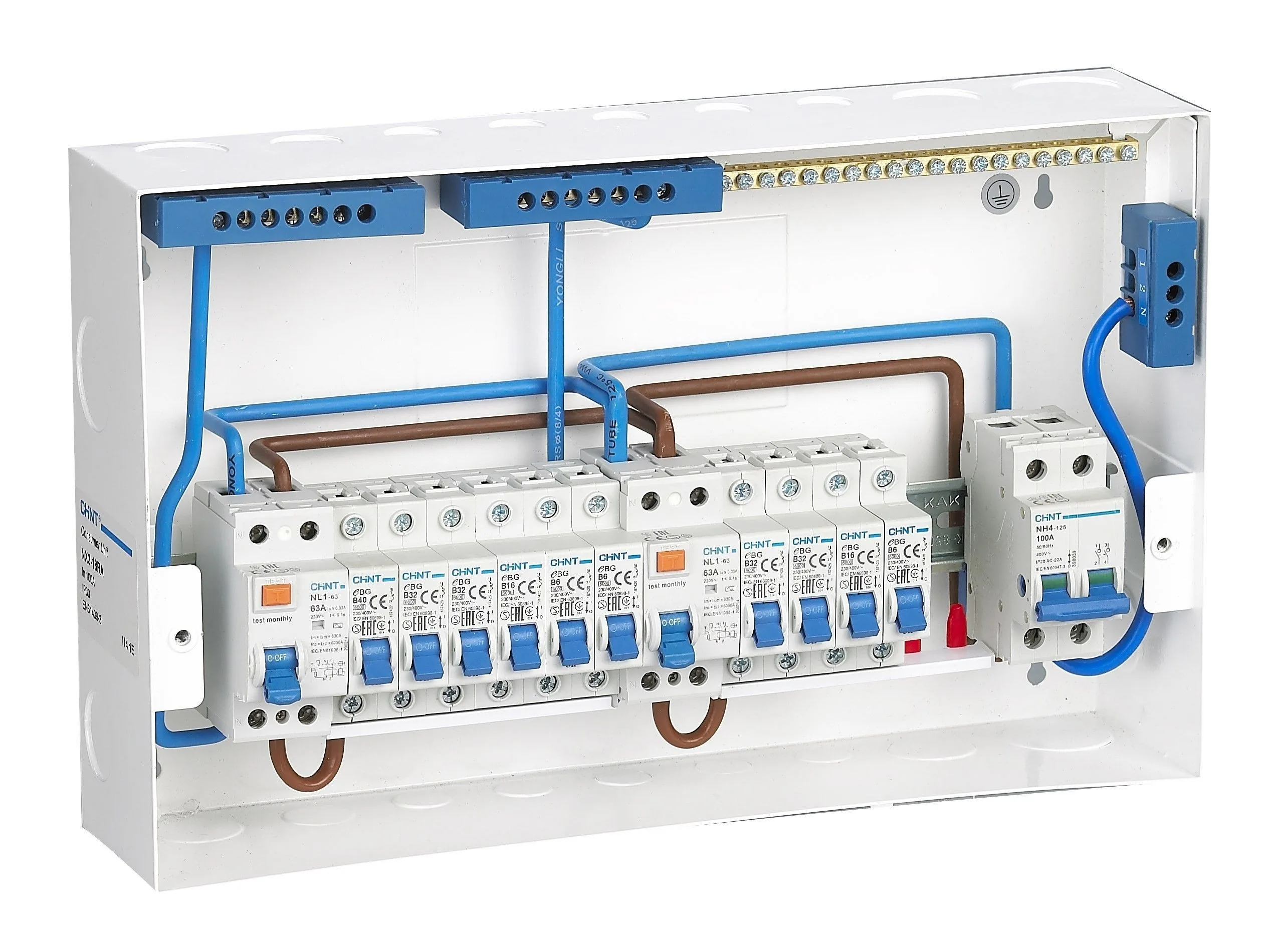 Diagram Garage Consumer Unit Wiring Diagram