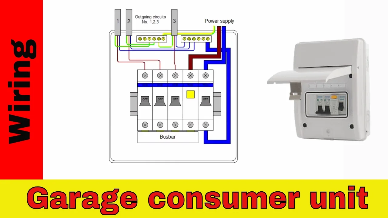 Diagram Garage Consumer Unit Wiring Diagram Uk