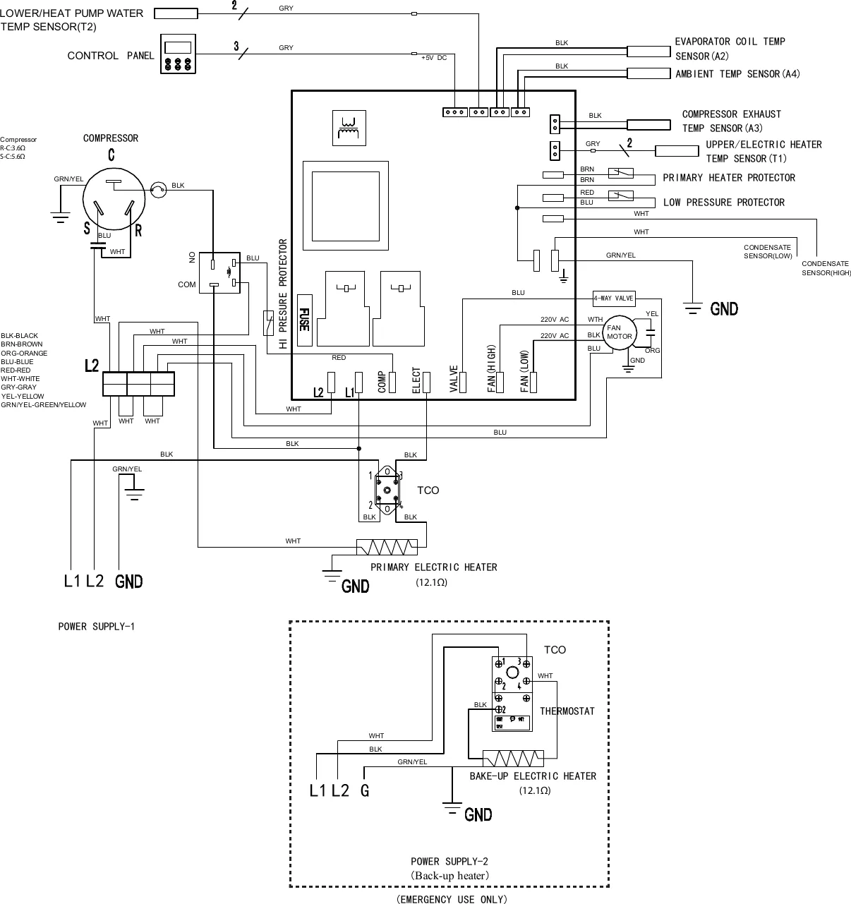 Diagram Ge Hybrid Water Heater Wiring Diagram