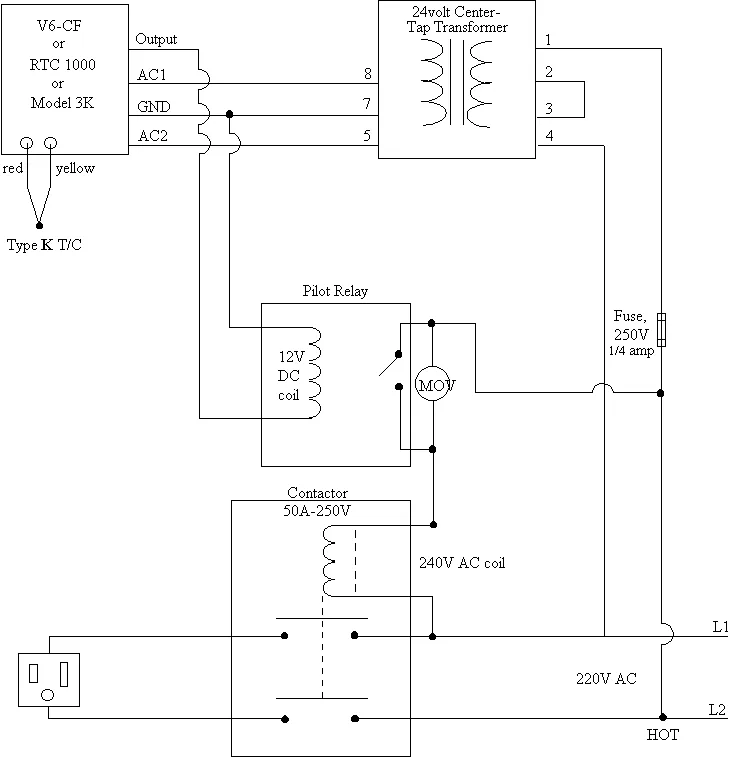 Diagram Geil Kiln Controller Wiring Diagram Standard