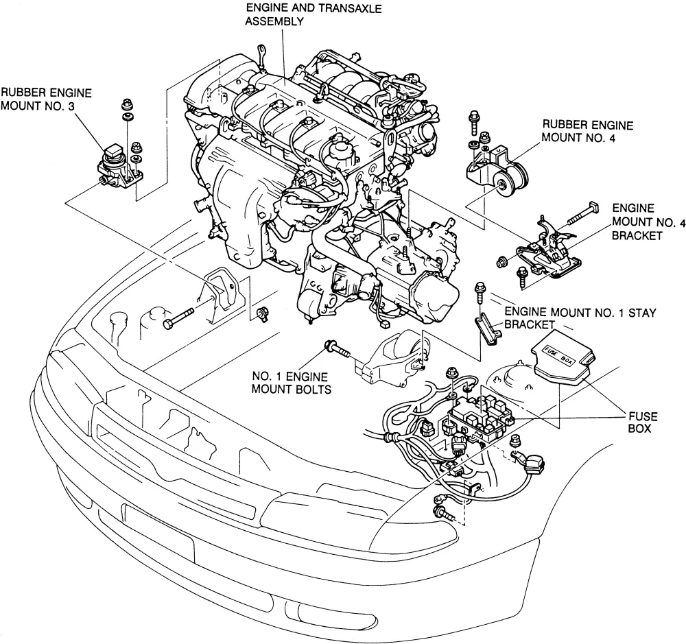 Diagram Geo Metro Engine Mount Diagram