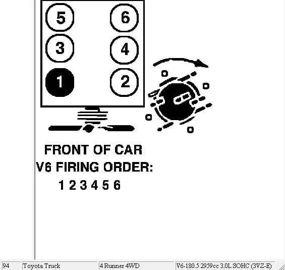 Diagram Gm 3 4L V6 Engine Firing Diagram