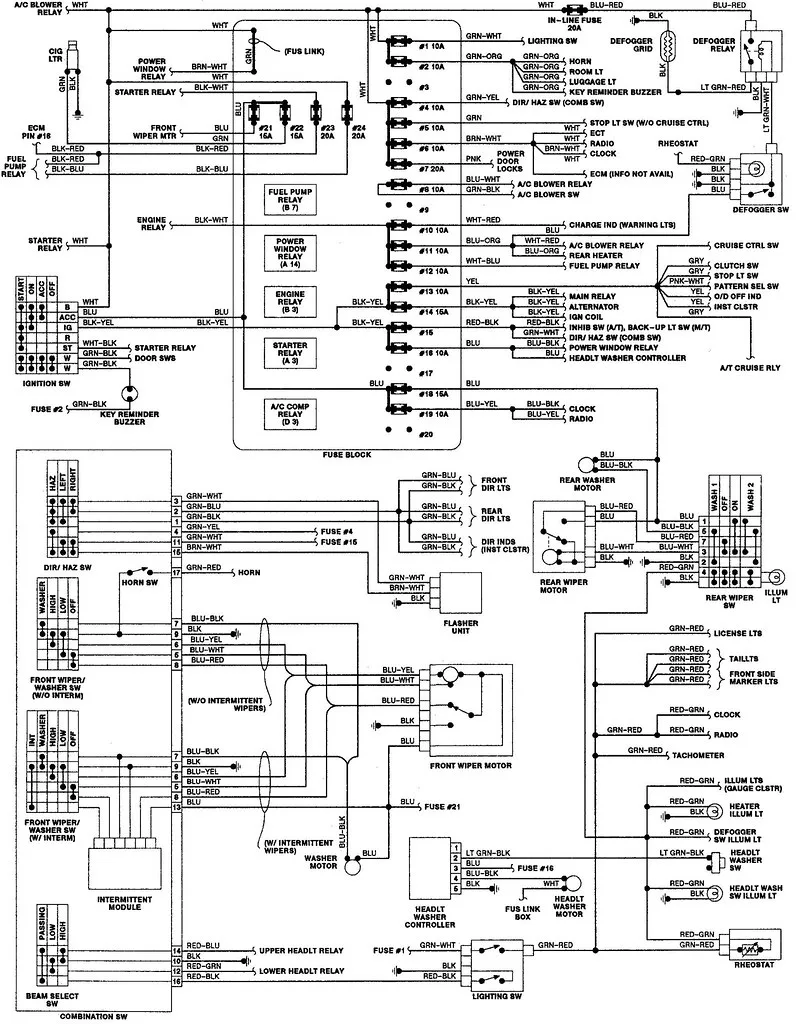 Diagram Gm 4L30E Wiring Diagram