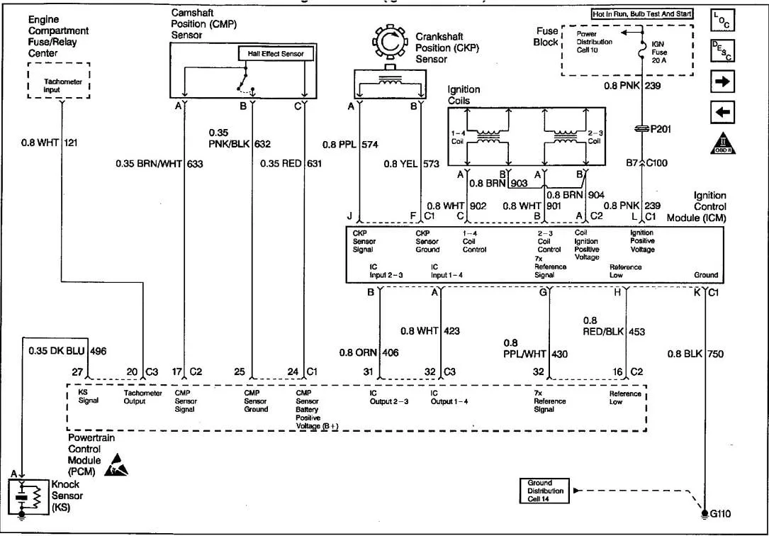 Diagram Gm Cavalier Ignition Coil Wire Diagram