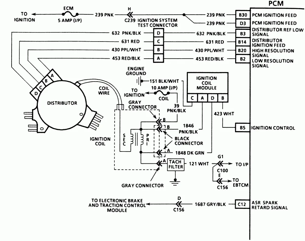 Diagram Gm Ignition Control Module Wiring Diagram