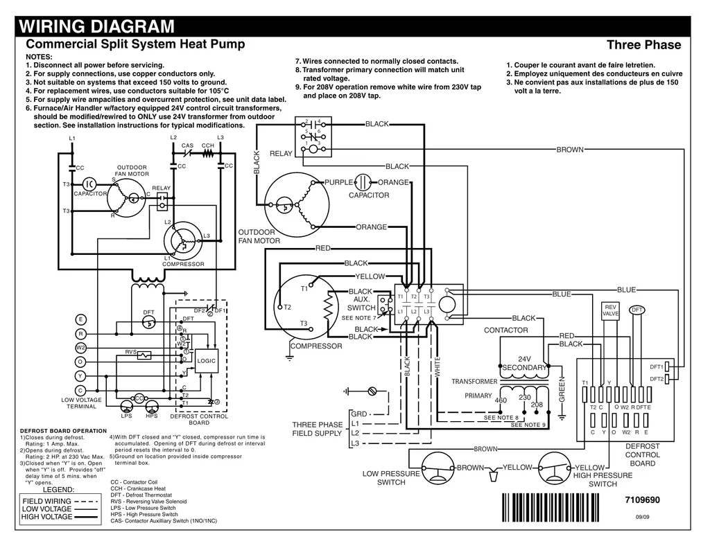 Diagram Goodman Heat Pump Contactor Wiring Diagram