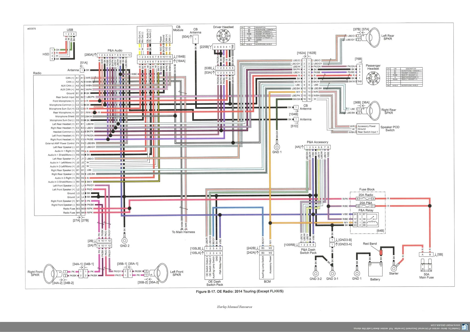 Diagram Harley Davidson Headlight Wiring Diagram