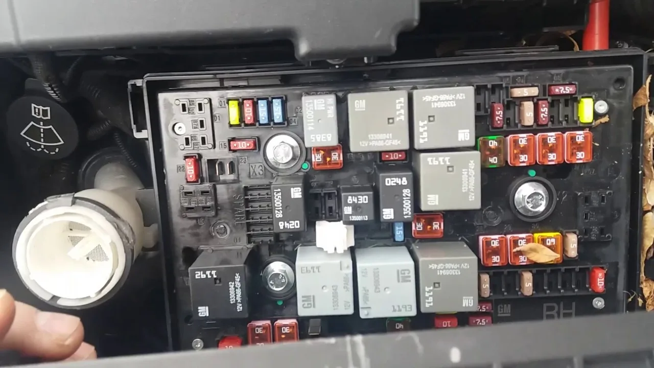 Diagram Holden Astra 2005 Fuse Box Diagram