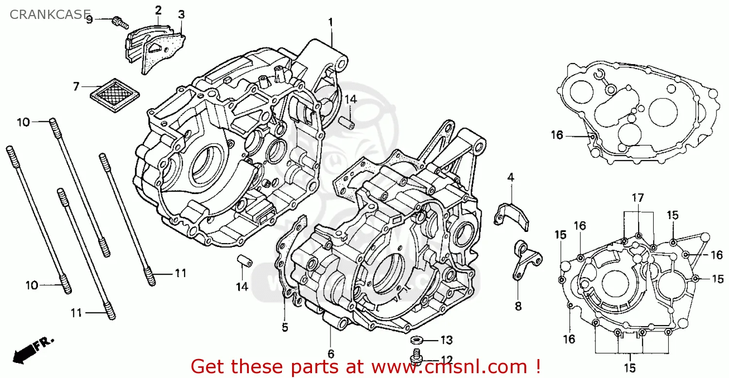 Diagram Honda 400Ex Exploded Diagram