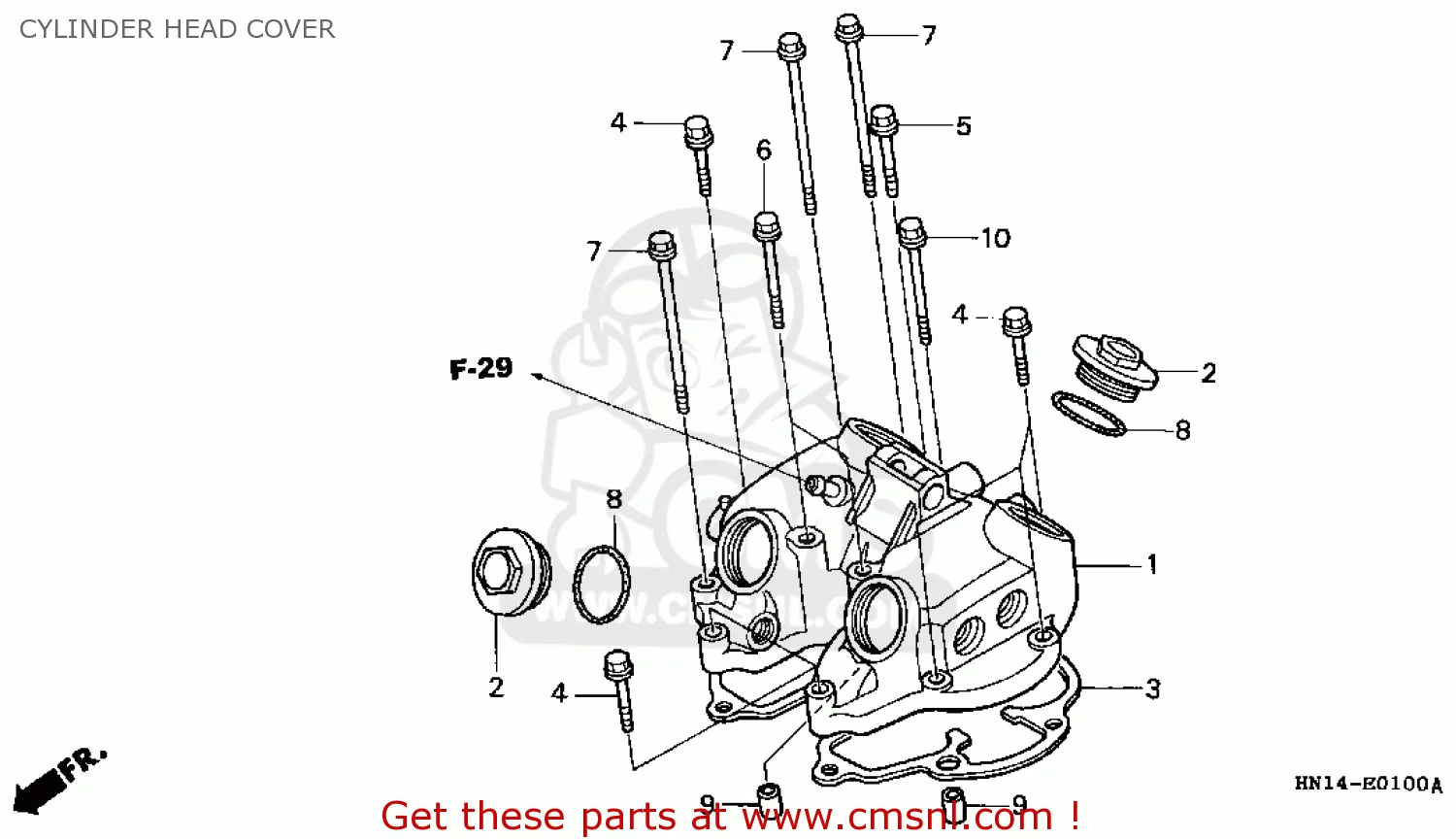 Diagram Honda 400Ex Exploded Diagram
