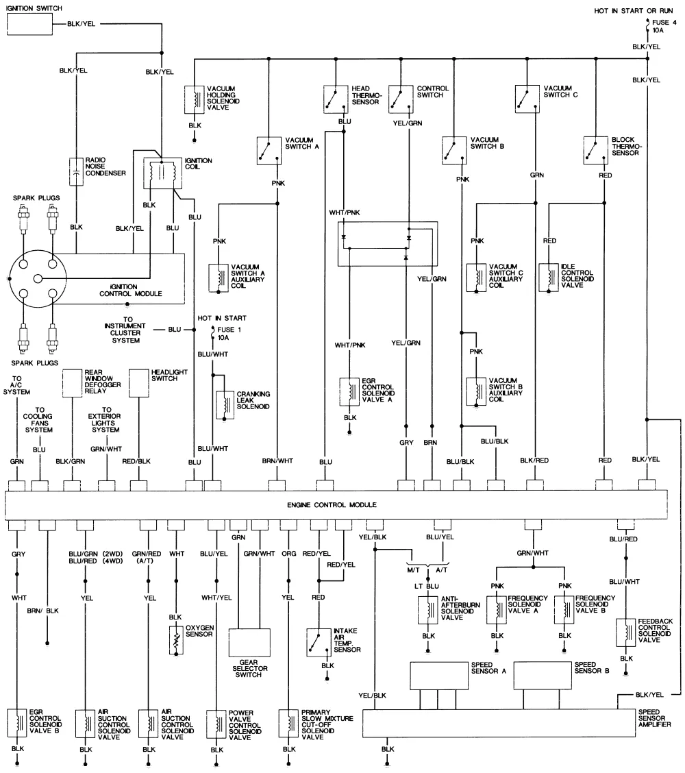 Diagram Honda Crx Fuse Diagram