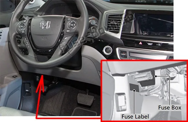 Diagram Honda Ridgeline Fuse Box Diagram